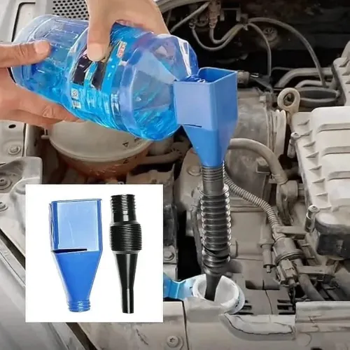 Flexible Portable Oil Funnel (1 Pc) 